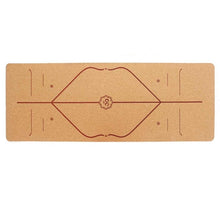Load image into Gallery viewer, Natural Cork Yoga Mat