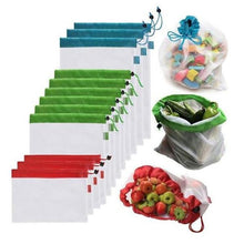 Load image into Gallery viewer, Reusable Produce Mesh Washable Bags