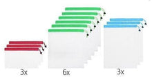 Load image into Gallery viewer, Reusable Produce Mesh Washable Bags