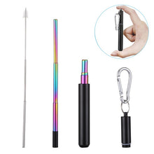 Load image into Gallery viewer, Telescopic Drinking Straw