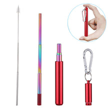 Load image into Gallery viewer, Telescopic Drinking Straw