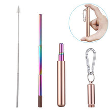 Load image into Gallery viewer, Telescopic Drinking Straw