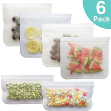 Load image into Gallery viewer, Silicone Food Bags