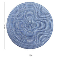 Load image into Gallery viewer, 6pcs/set Round Ramie Insulation Pad