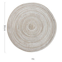 Load image into Gallery viewer, 6pcs/set Round Ramie Insulation Pad