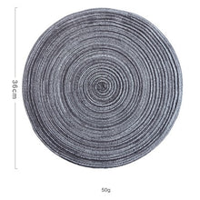 Load image into Gallery viewer, 6pcs/set Round Ramie Insulation Pad